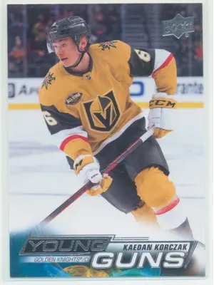 2022-23 UPPER DECK - KAEDAN KORCZAK #218 YOUNG GUNS