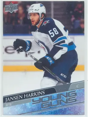 2020-21 UPPER DECK - JANSEN HARKINS #229 YOUNG GUNS