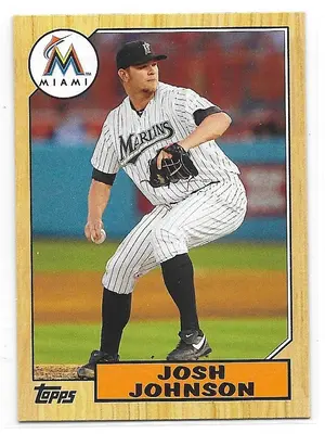 2012 Topps 1987 Topps Mini #TM-34 Josh Johnson
