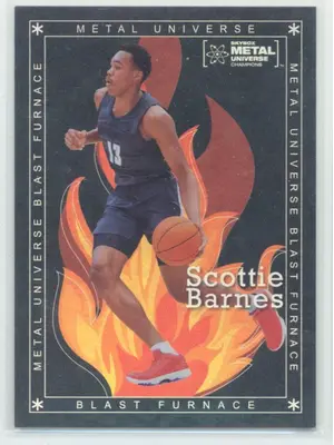 2021 Metal Universe Champions - Scottie Barnes #BF-11 Blast Furnace