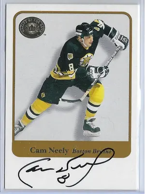 2001-02 Greats of the Game Autographs #56 Cam Neely SP
