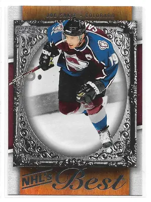 2007-08 Upper Deck NHL's Best #B9 Joe Sakic