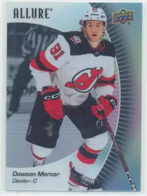 2023-24 ALLURE - DAWSON MERCER #82 BLACK RAINBOW