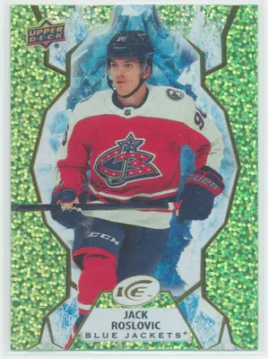 2021-22 UPPER DECK ICE - JACK ROSLOVIC #72 GREEN