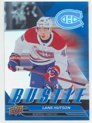 2025-26 UPPER DECK - LANE HUTSON #B-20 BUSTLE