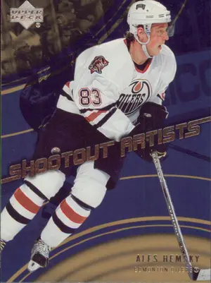 2006-07 UPPER DECK - ALES HEMSKY #SA6 SHOOTOUT ARTISTS