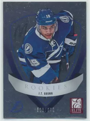 2012-13 ROOKIE ANTHOLOGY - J.T. BROWN #44 ELITE ROOKIES 328/999