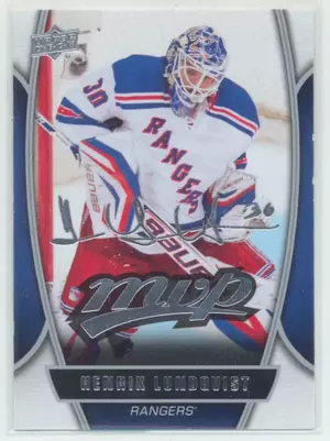 2013-14 UPPER DECK - HENRIK LUNDQVIST #29 MVP