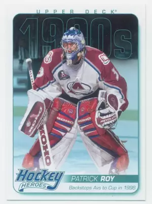 2013-14 UPPER DECK - PATRICK ROY #HH59 HOCKEY HEROES