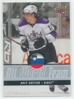 2008-09 UPPER DECK - ANZE KOPITAR #AWT12 ALL WORLD TEAM