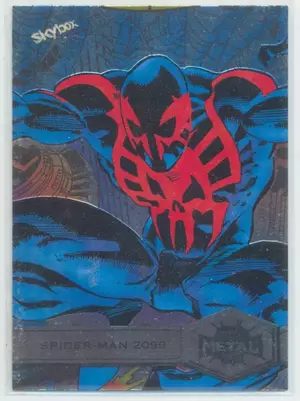 2021 Marvel Metal Universe Spider-Man - Spider-Man 2099 #184