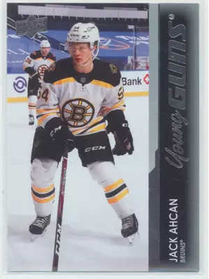 2021-22 UPPER DECK - JACK AHCAN #217 YOUNG GUNS