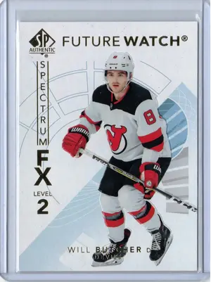 2017-18 SPA  FW Will Butcher Spectrum #S-71 New Jersey Devils