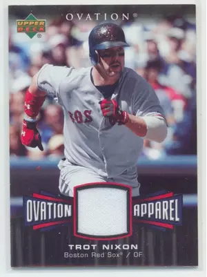 2006 Upper Deck Ovation - Trot Nixon # OA-TN Ovation Apparel
