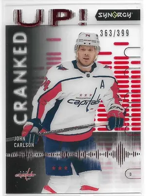 2022-23 Synergy Cranked Up Red #CU-JC John Carlson (363/399)