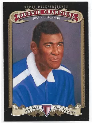2012 Goodwin Champions #51 Justin Blackmon
