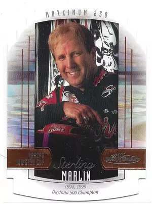 2000 Maxximum Die-Cuts #16 Sterling Marlin (104/250)