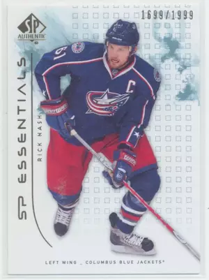 2009-10 SP AUTHENTIC - RICK NASH #145 SP ESSENTIALS 1699/1999
