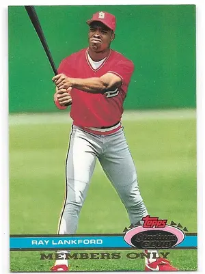1991 Stadium Club Members Only #21 Ray Lankford