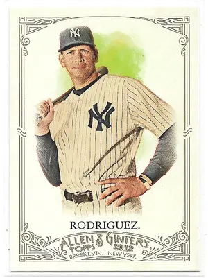 2012 Allen & Ginter #288 Alex Rodriguez