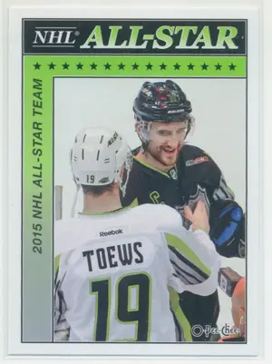 2015-16 O-PEE-CHEE - CHECKLIST #AS-1 ALL-STAR GLOSSY