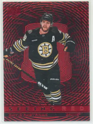 2023-24 UPPER DECK EXTENDED - DAVID PASTRNAK #SR-71 SEEING RED