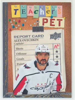 2023-24 UPPER DECK - ALEX OVECHKIN #TP-1 TEACHER'S PET