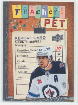 2023-24 UPPER DECK - MARK SCHEIFELE #TP-4 TEACHER'S PET