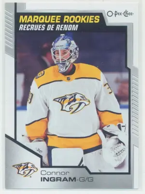 2020-21 O-PEE-CHEE - CONNOR INGRAM #640 MARQUEE ROOKIES