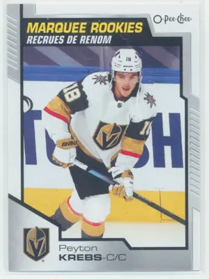 2020-21 O-PEE-CHEE - PEYTON KREBS #643 MARQUEE ROOKIES