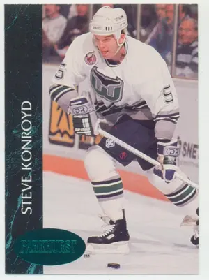 1992-93 PARKHURST - STEVE KONROYD #299 EMERALD ICE