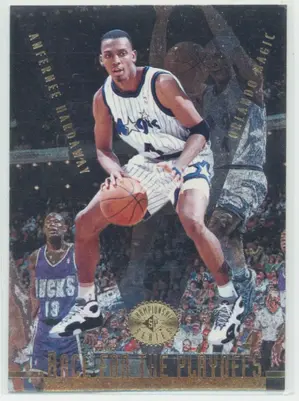 1995-96 SP Championship Series - Anfernee Hardaway #136 Race for the Playoffs