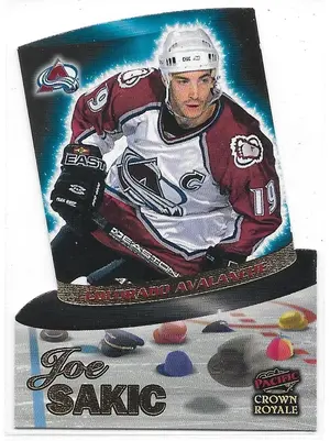 1997-98 Crown Royale Hat Tricks #5 Joe Sakic