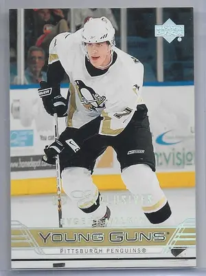2006-07 Upper Deck UD Exclusives #486 Evgeni Malkin RC (Young Guns) (003/100)