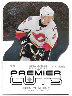 2008-09 Black Diamond Premier Cuts #PDC27 Dion Phaneuf (Double Diamond)