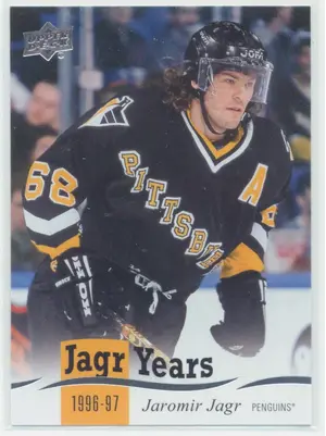2018-19 UPPER DECK - JAROMIR JAGR #JJ-7 JAGR YEARS