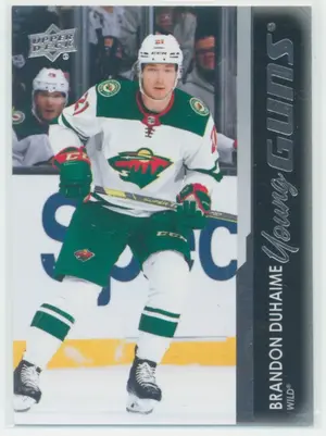 2021-22 UPPER DECK - BRANDON DUHAIME #474 YOUNG GUNS