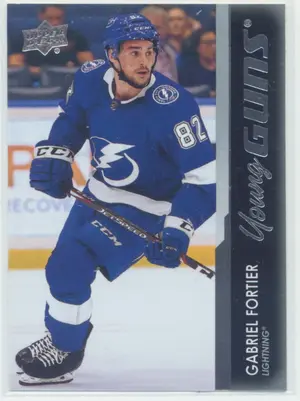 2021-22 UPPER DECK EXTENDED - GABRIEL FORTIER #704 YOUNG GUNS