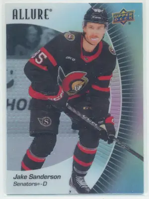 2023-24 ALLURE - JAKE SANDERSON #42 BLACK RAINBOW