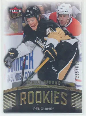 2016-17 FLEER SHOWCASE - DANIEL SPRONG #U13 ULTRA ROOKIES 265/699