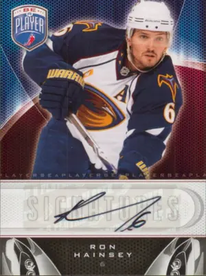 2009-10 BE A PLAYER - RON HAINSEY #S-RH SIGNATURES