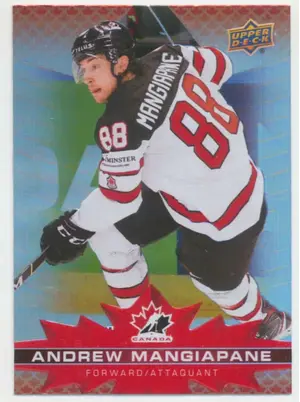 2021-22 TIM HORTONS TEAM CANADA - ANDREW MANGIAPANE #29