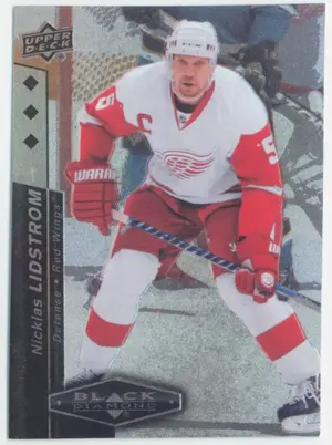 2010-11 BLACK DIAMOND - NICKLAS LIDSTROM #132 TRIPLE DIAMOND