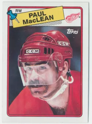 1988-89 Topps - Paul MacLean #38 ⚠