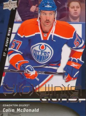 2009-10 UPPER DECK - COLIN McDONALD #463 YOUNG GUNS