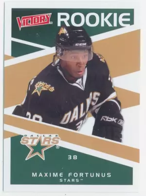 2010-11 VICTORY - MAXIME FORTUNUS #213 ROOKIE