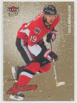 2008-09 FLEER ULTRA - JASON SPEZZA #60 GOLD MEDALLION