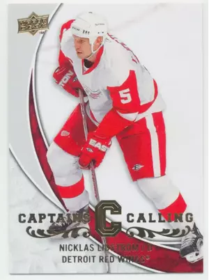 2008-09 UPPER DECK - NICKLAS LIDSTROM #CPT4 CAPTAINS CALLING