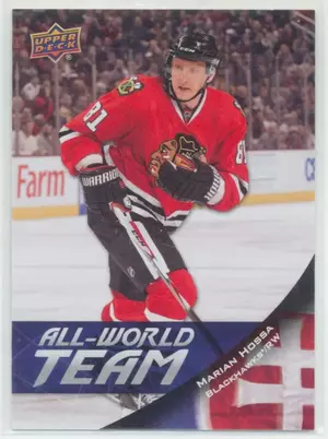 2011-12 UPPER DECK - MARIAN HOSSA #AW18 ALL-WORLD TEAM