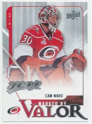 2008-09 MVP - CAM WARD #MV4 MARKED BY VALOR